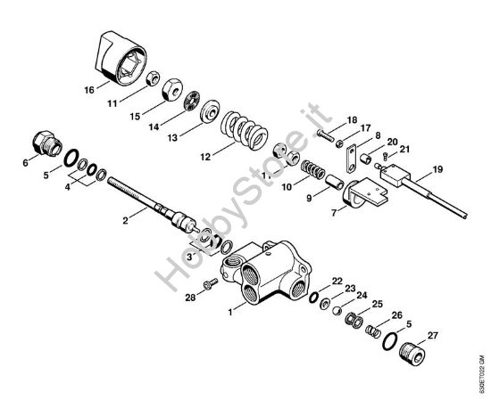 Unità  regolatrice di sicurezza Idropulitrice elettrica (RE) RE 640 W della marca STIHL